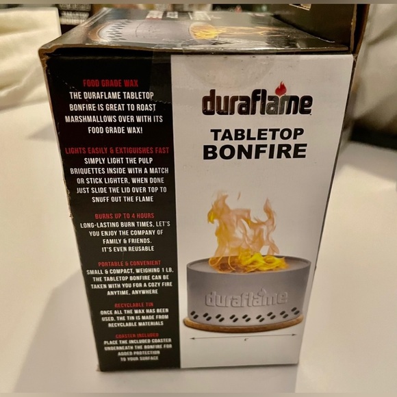 Duraflame Tabletop Bonfire NWT - Picture 8 of 12
